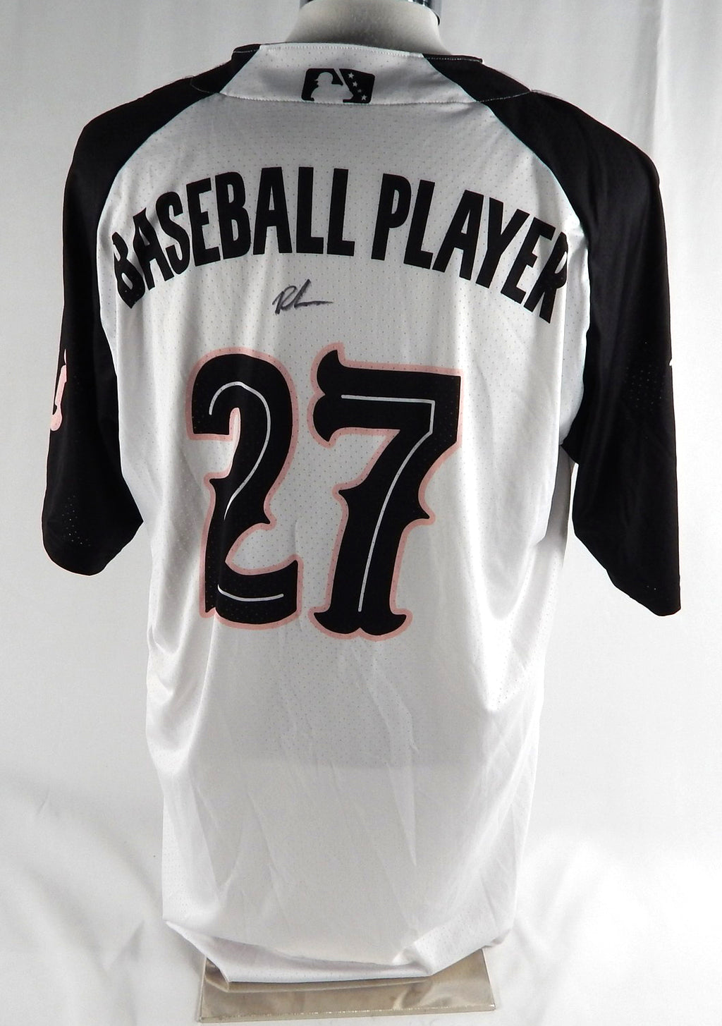 2024 Syracuse Mets Rhylan Thomas #27 Game Used Signed White Jersey Oat Milkers 2 Pic2