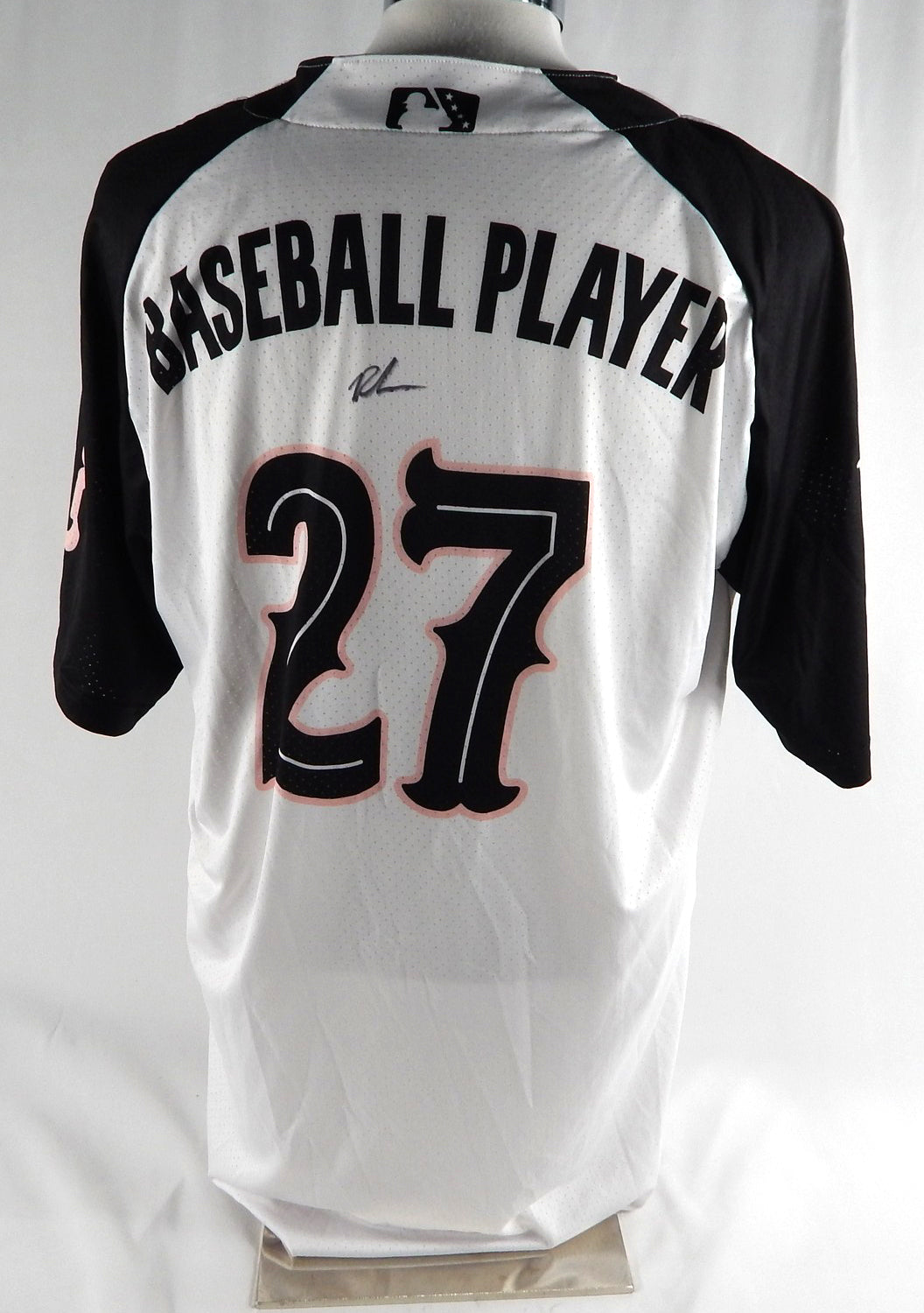 2024 Syracuse Mets Rhylan Thomas #27 Game Used Signed White Jersey Oat Milkers 2 Pic2