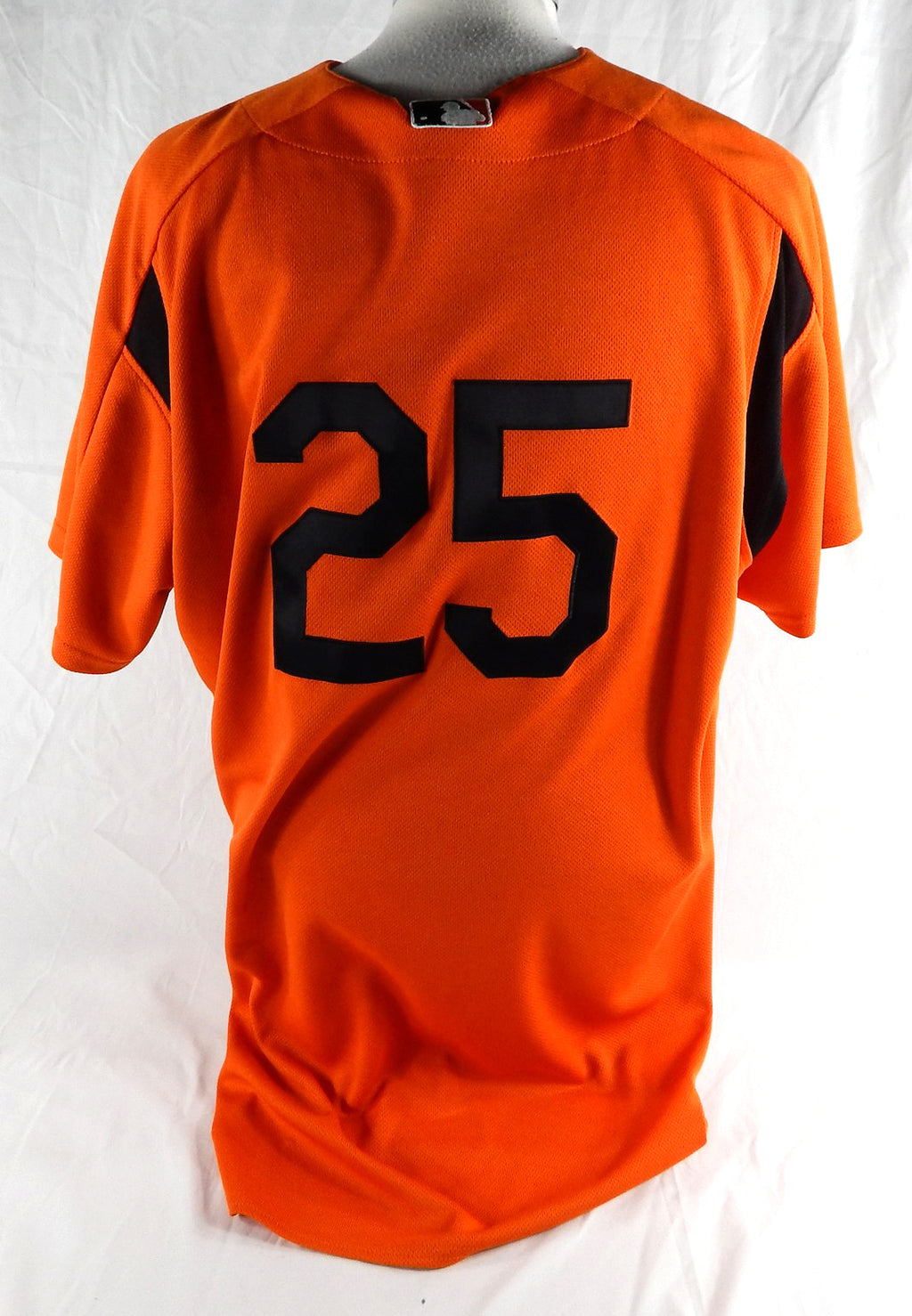 2003-05 Baltimore Orioles Rafael Palmeiro #25 Game Used Orange Jersey ST BP 48 8 Pic2