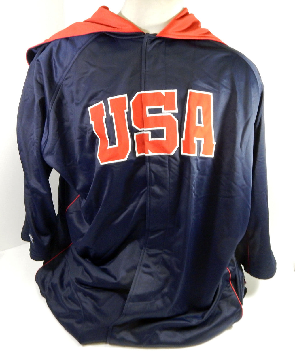 Team USA Basketball Game Issued Navy Shooting Shirt 4XLT DP64792