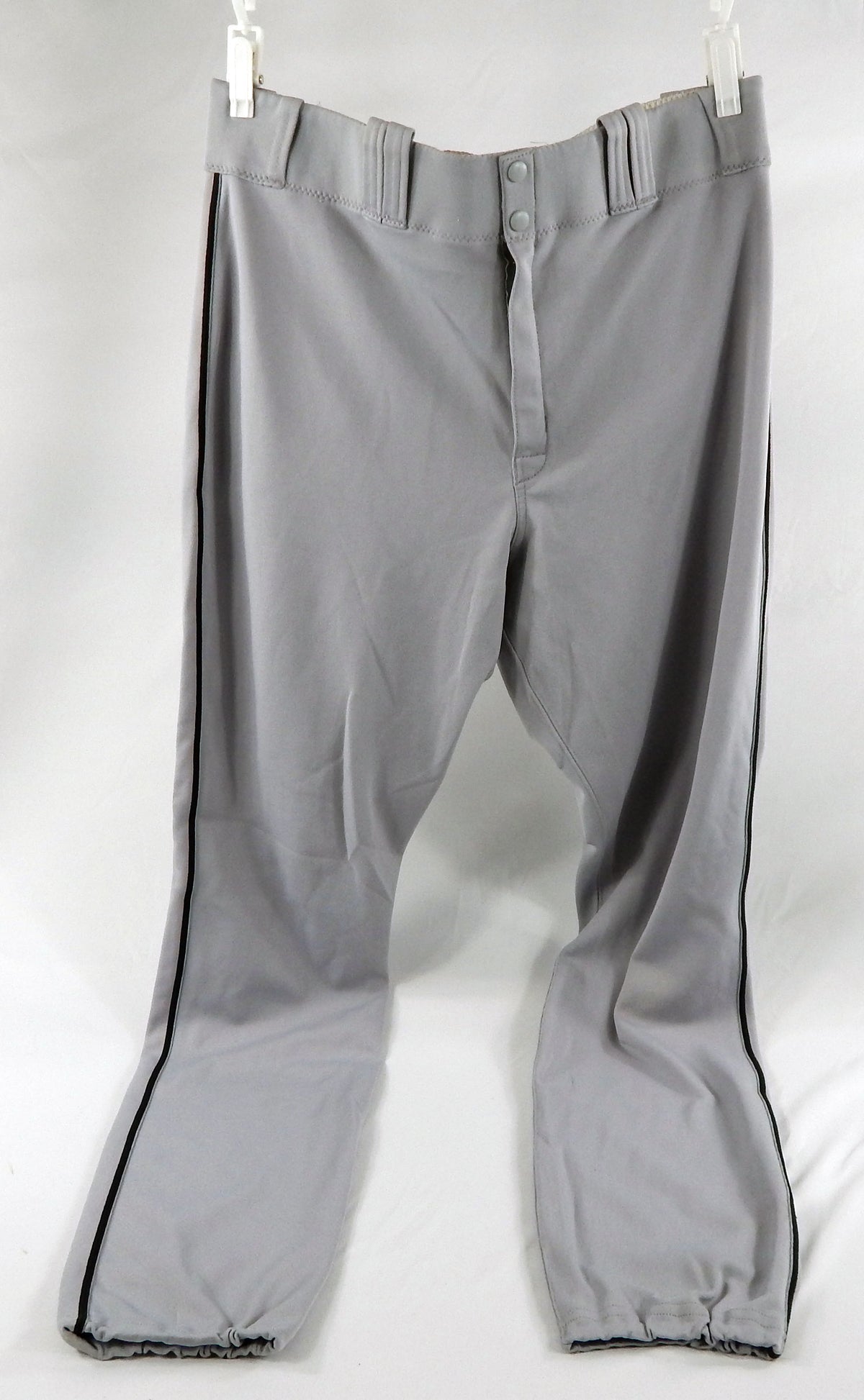 2014 Miami Marlins Grove #27 Game Used Grey Baseball Pants Size 38 44 Pic2