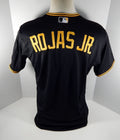 2015 Pittsburgh Pirates Mel Rojas Jr # Game Issued Black Jersey PITT33165