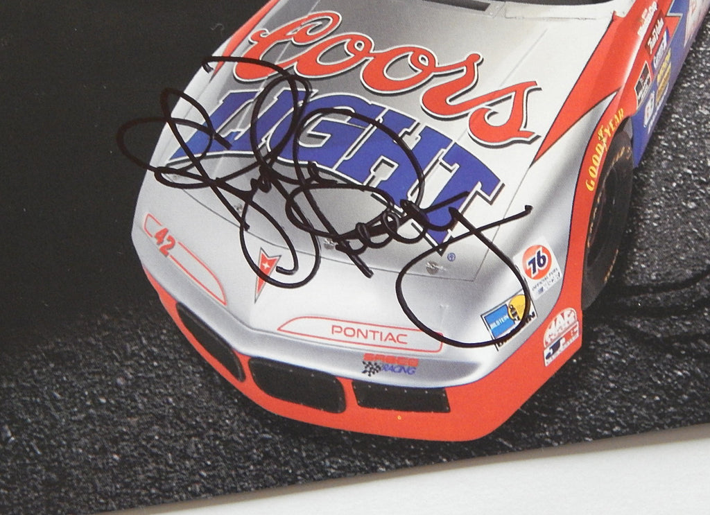 Kyle Petty Signed 8x10 Photo Coors Light Racing Auto Autograph Pic2