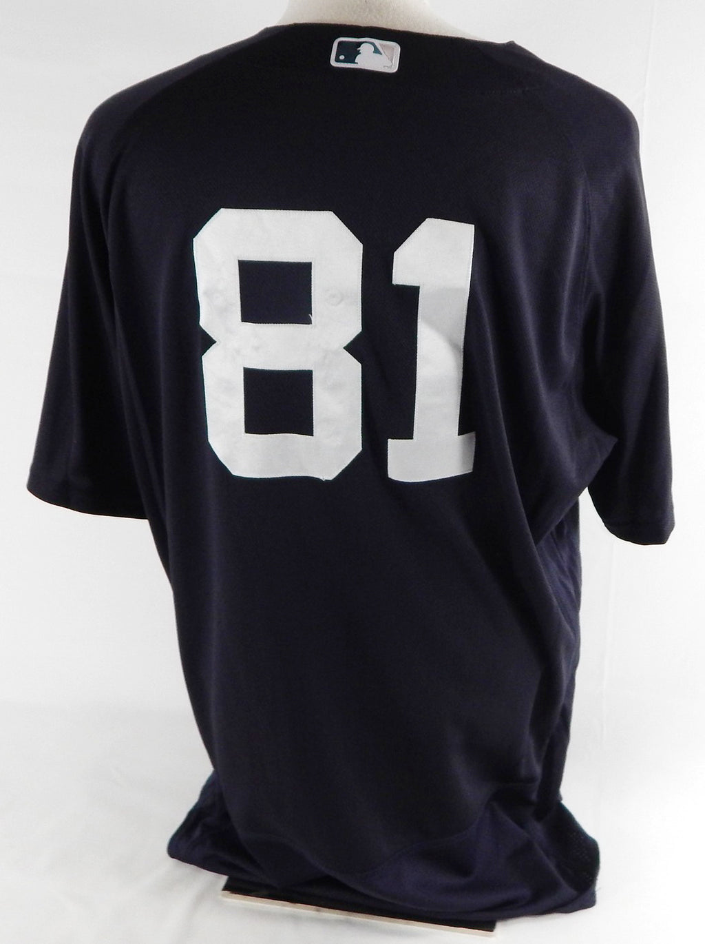 2019 New York Yankees Trevor Stephan #81 Game Used Navy Jersey ST P 48 538 Pic2