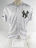 2018 New York Yankees Reggie Willits #50 Game Used White Jersey Memorial 46 9