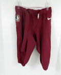 2022 Florida State FSU Seminoles Max Larson #128 Game Used Red Pants 32 DP63439
