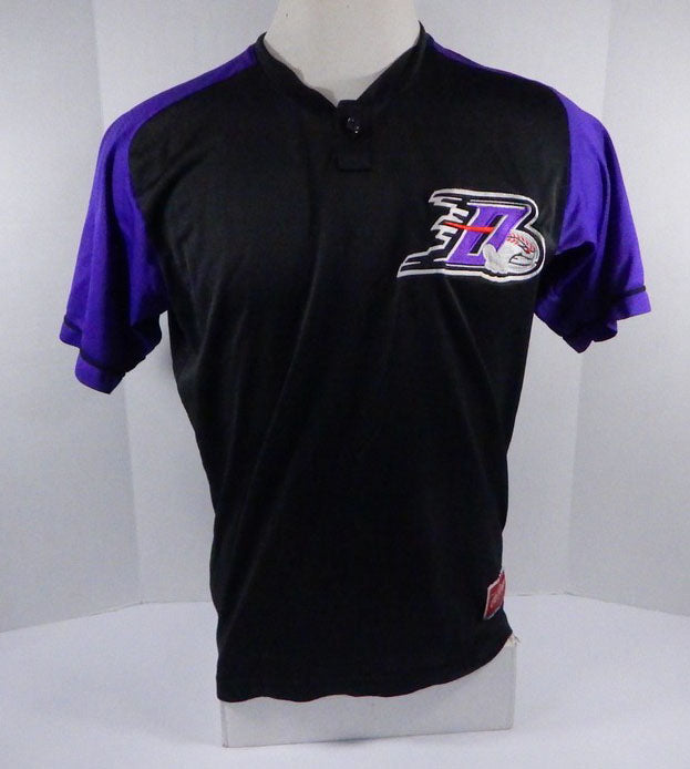 2009-2015 Winston Salem Dash #2 Game Used Black Purple Jersey DP05992 Pic2