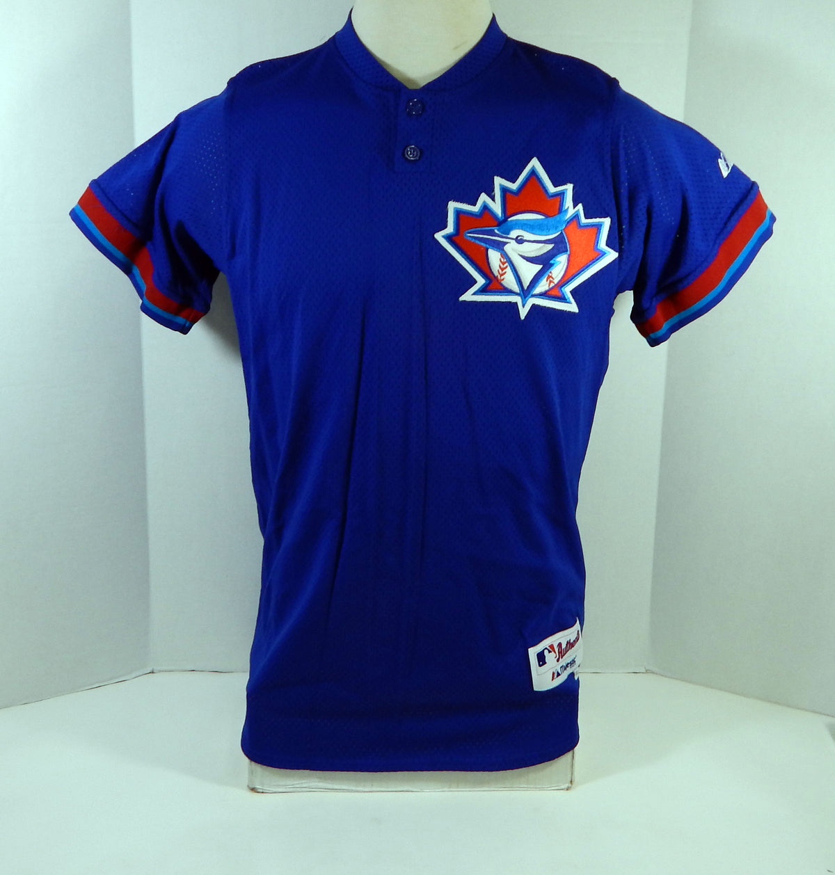 Toronto Blue Jays #14 Game Issued Blue Jersey L DP15911 Pic2
