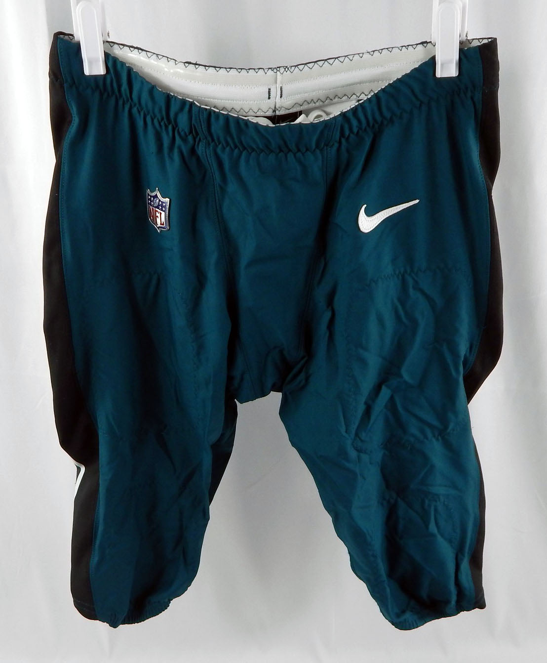 2023 Eagles Dallas Goedert #88 Game Used Green Football Pants Size 36 376