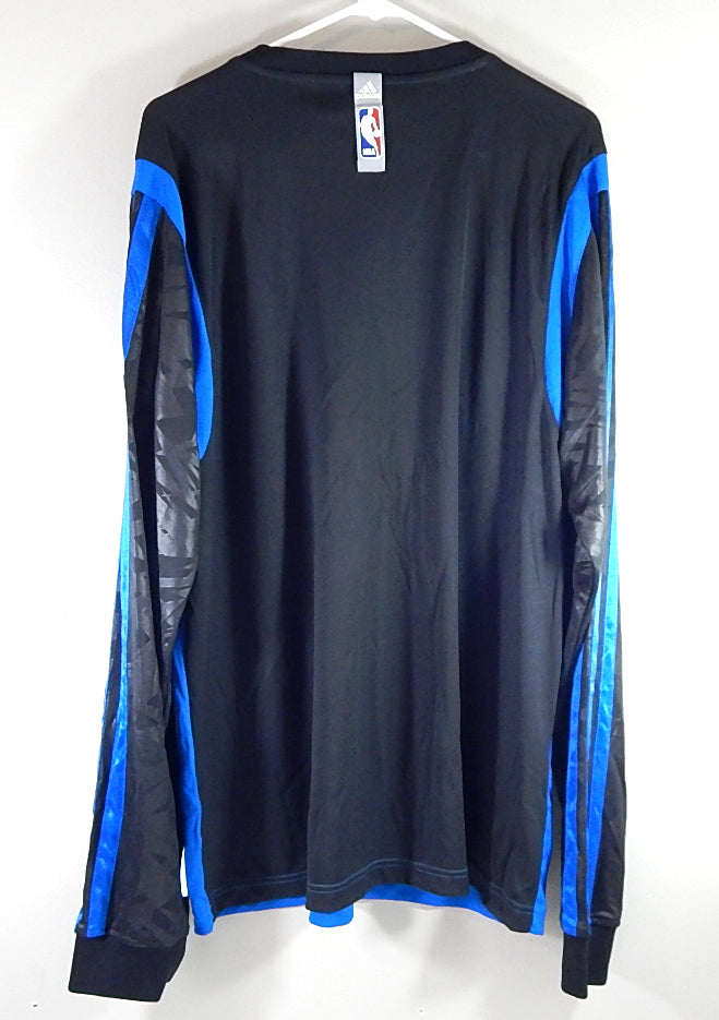 2014 Orlando Magic Silver Season 25 Adidas LS Warm Up Shirt Jersey 4XL +2" New Pic2