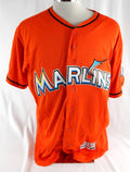 2017-18 Miami Marlins Joe Gunkel #28 Game Used Orange Jersey 48 DP113020