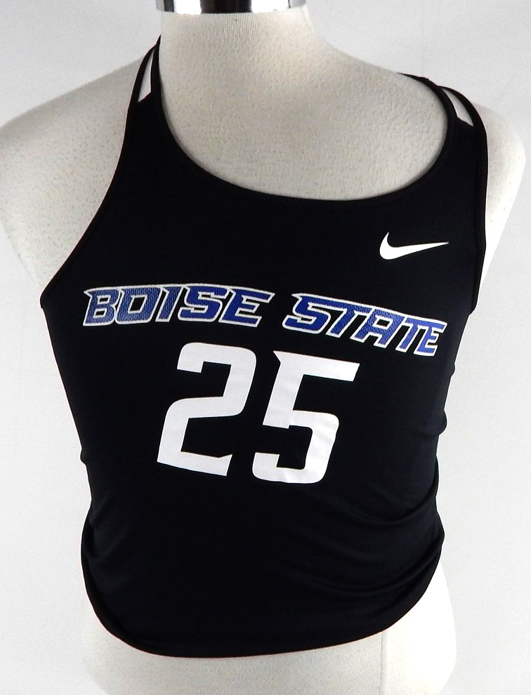 2013 Boise State Broncos #25 Game Used Black Jersey Beach Volleyball S 927