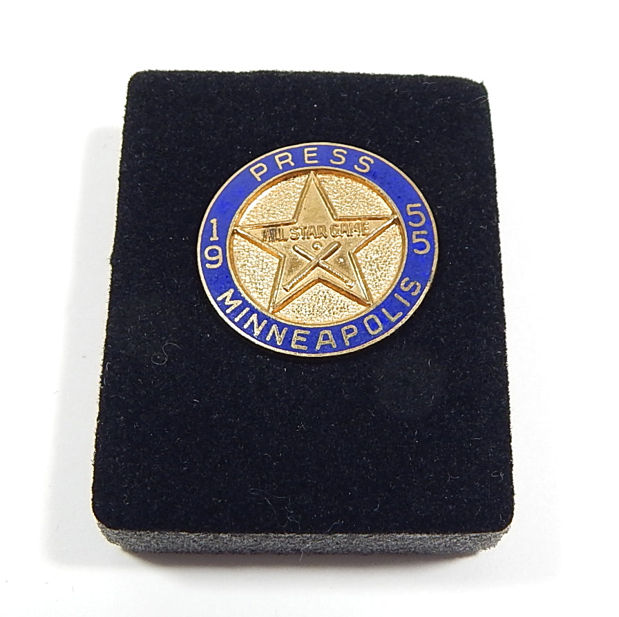 1955 Triple-A American Baseball Minneapolis All Star Game Vintage Press Pin