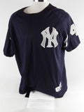 2018 New York Yankees Jordan Montgomery #47 Game Issued Navy Pullover Jersey 2