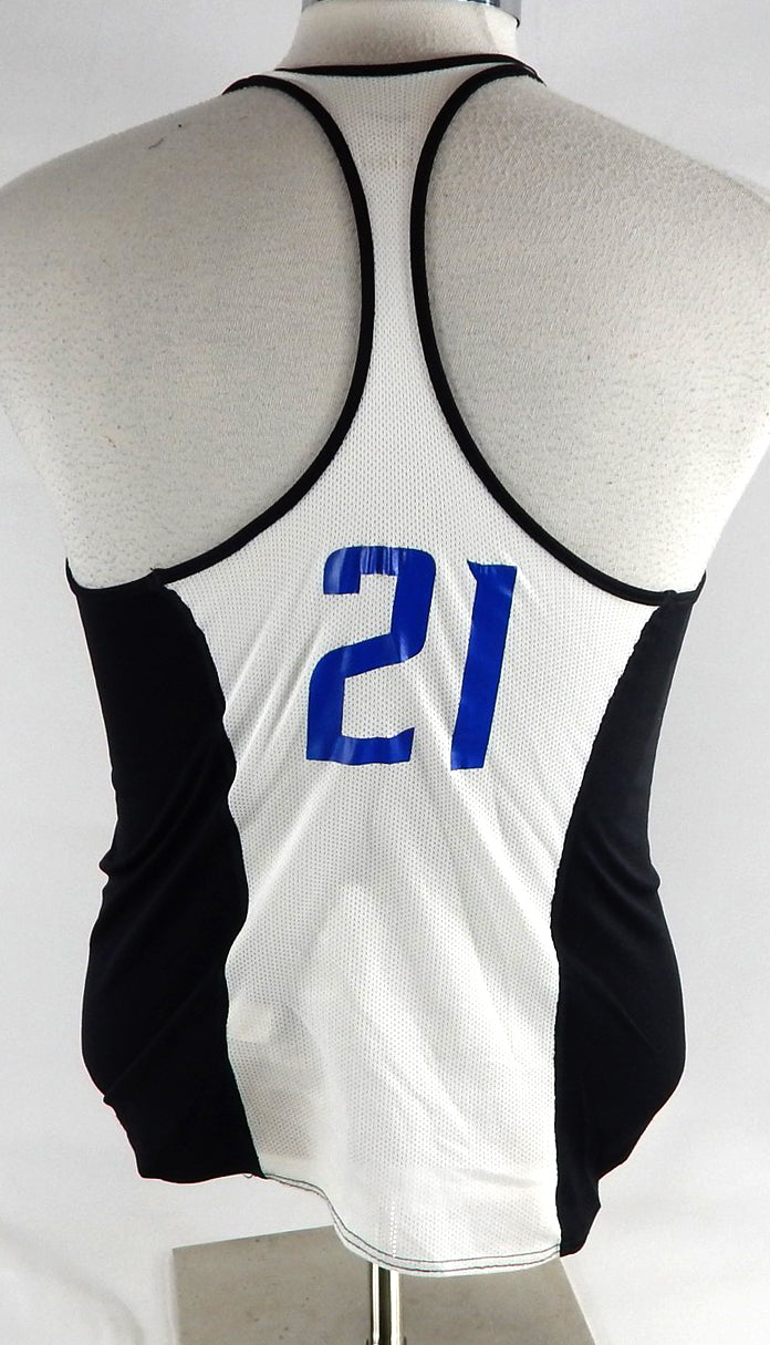 2018 Boise State Broncos #21 Game Used Black Jersey 60th P Beach Volleyball M 8 Pic2