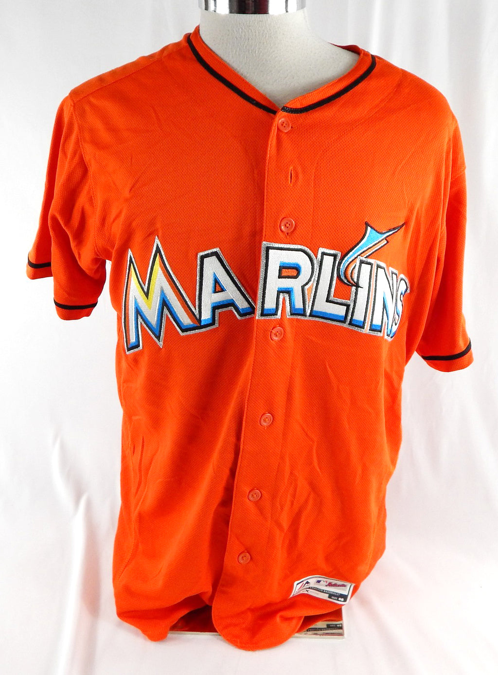 2012-18 Miami Marlins Austin Dean #27 Game Used Orange Jersey 46 DP113023