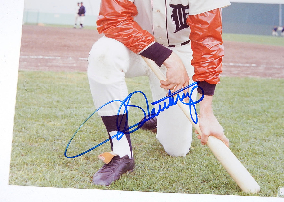 Jim Northrup Detroit Tigers Signed 8x10 Color Photo Auto Pic2