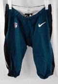 2023 Eagles Josh Jobe #28 Game Used Green Football Pants Size 30 383