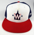 2022 Washington Nationals Tres Barrera #38 Game Used Blue Hat Alt 7.375 386