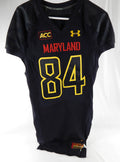 2012 Maryland Terrapins Amba Etta-Tawo #84 Game Used Black Jersey 42 583
