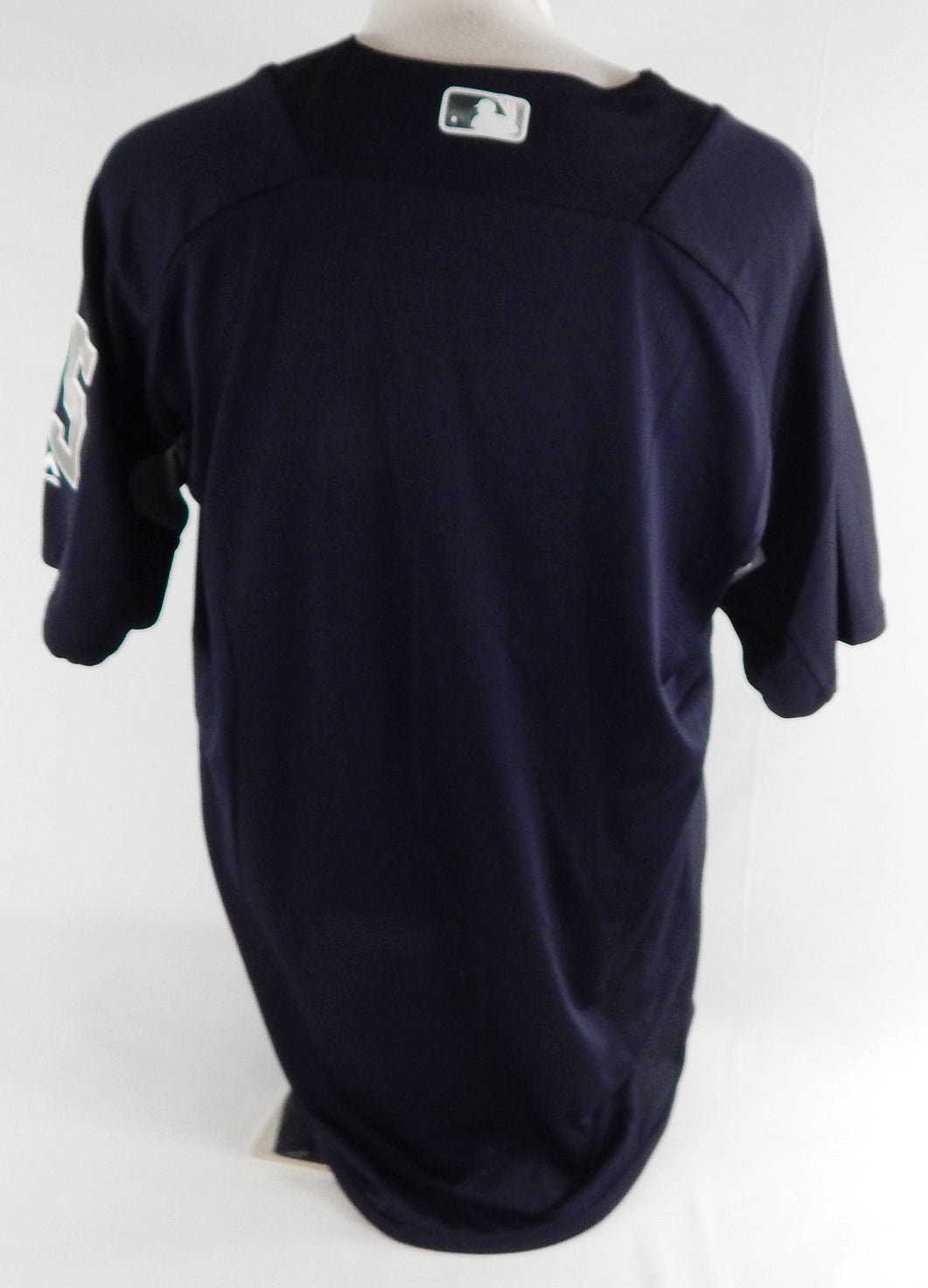 2018 New York Yankees Jonathan Holder #55 Game Issued Used Navy Pullover Jersey6 Pic2