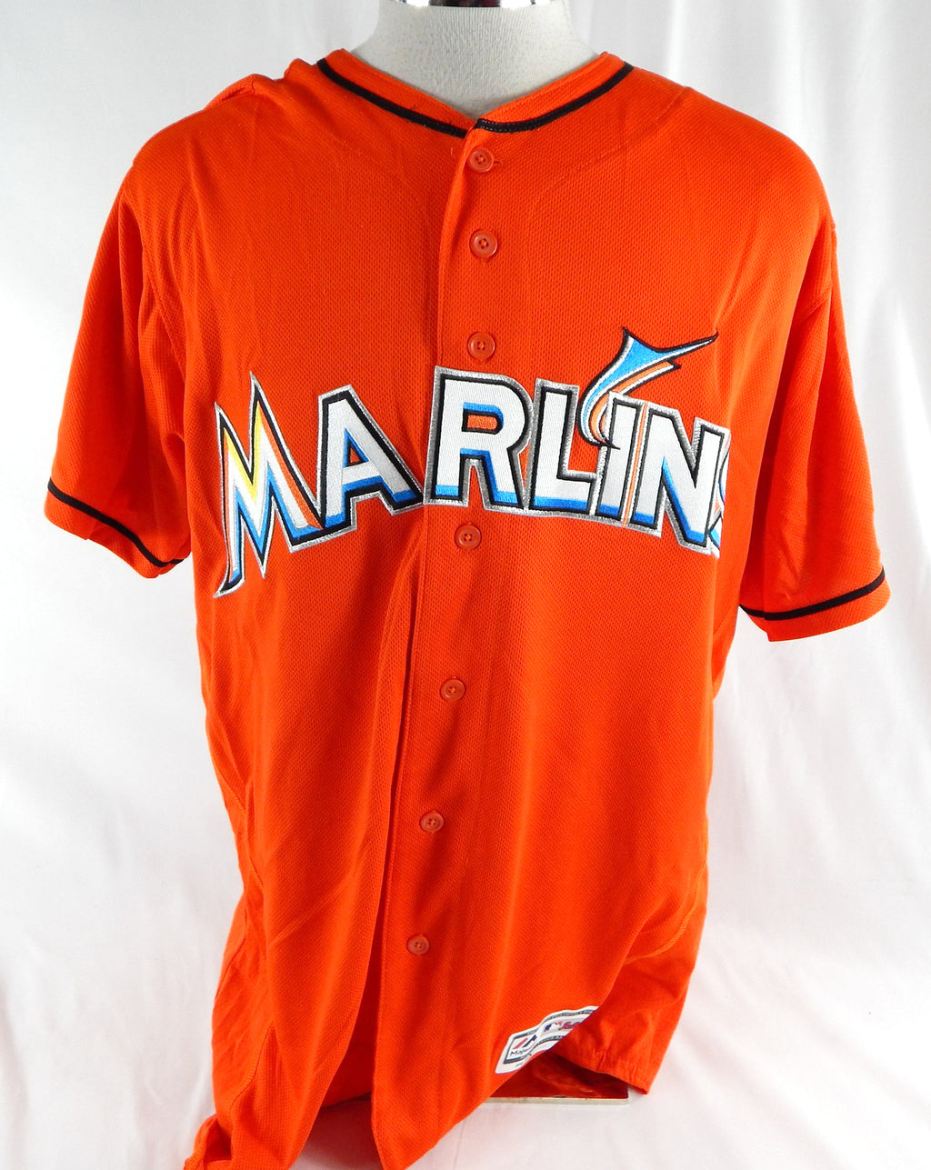 2012-18 Miami Marlins Campbell #35 Game Used Orange Jersey 48 DP113026