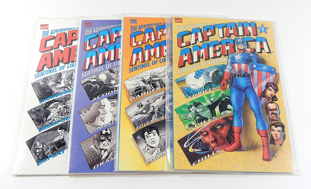 Adventures of Captain America Sentinel of Liberty #1 2 3 4 Complete Set Marvel