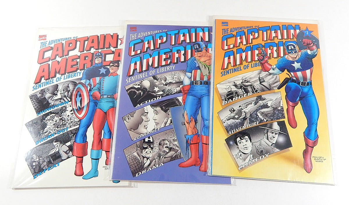 Adventures of Captain America Sentinel of Liberty #1 2 3 4 Complete Set Marvel Pic2