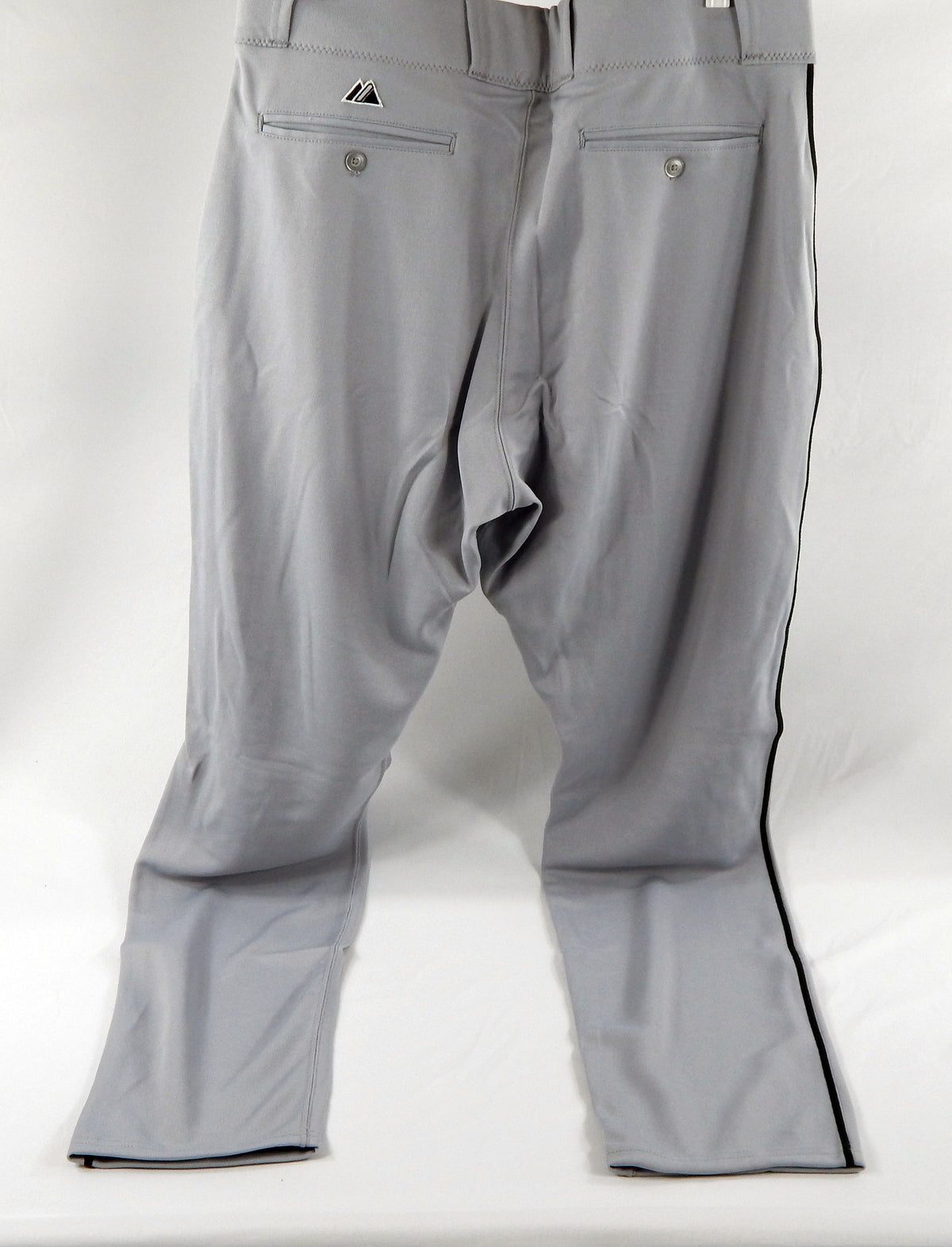 2011 Florida Marlins Alex Sanabia #43 Game Issued Grey Baseball Pants 38 64 Pic2