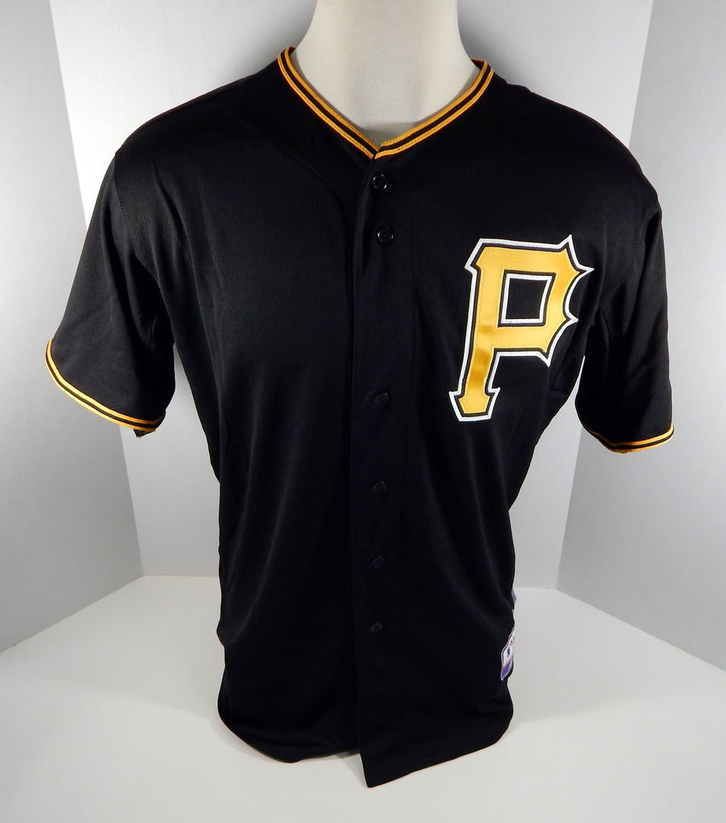 2013 Pittsburgh Pirates Anderson Hernandez # Game Issued Black Jersey PITT33181 Pic2