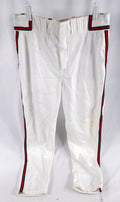 1990s Atlanta Braves Game Used White Baseball Pants Size 34 711