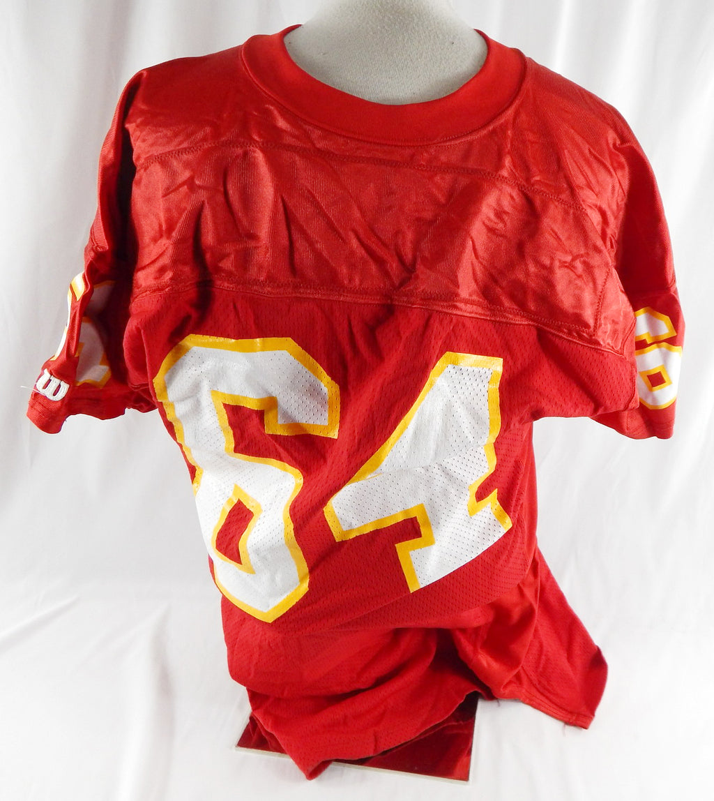 1992 Kansas City Chiefs #64 Game Issued Red Jersey 50 021 Pic2