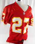 1994 Kansas City Chiefs #27 Game Issued Red Jersey 75th Anniversary Patch 44 022