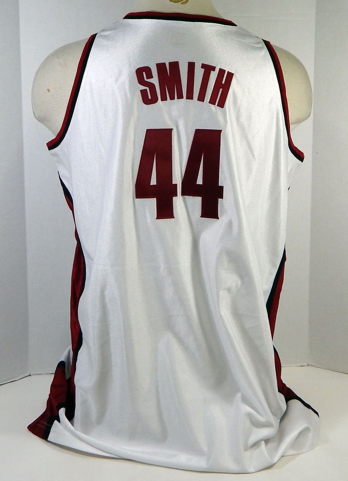 Alabama Crimson Tide Smith #44 Game Used White Jersey 50 DP15924