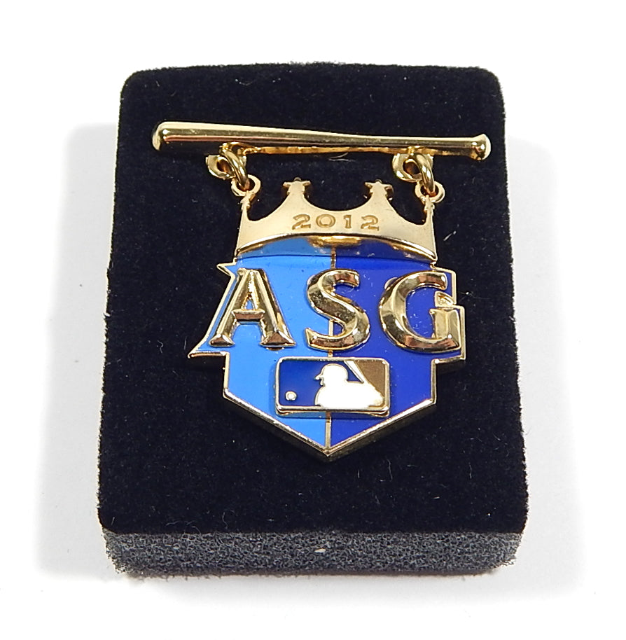 2012 Kansas City Royals MLB All Star Game Vintage Press Pin In Original Case