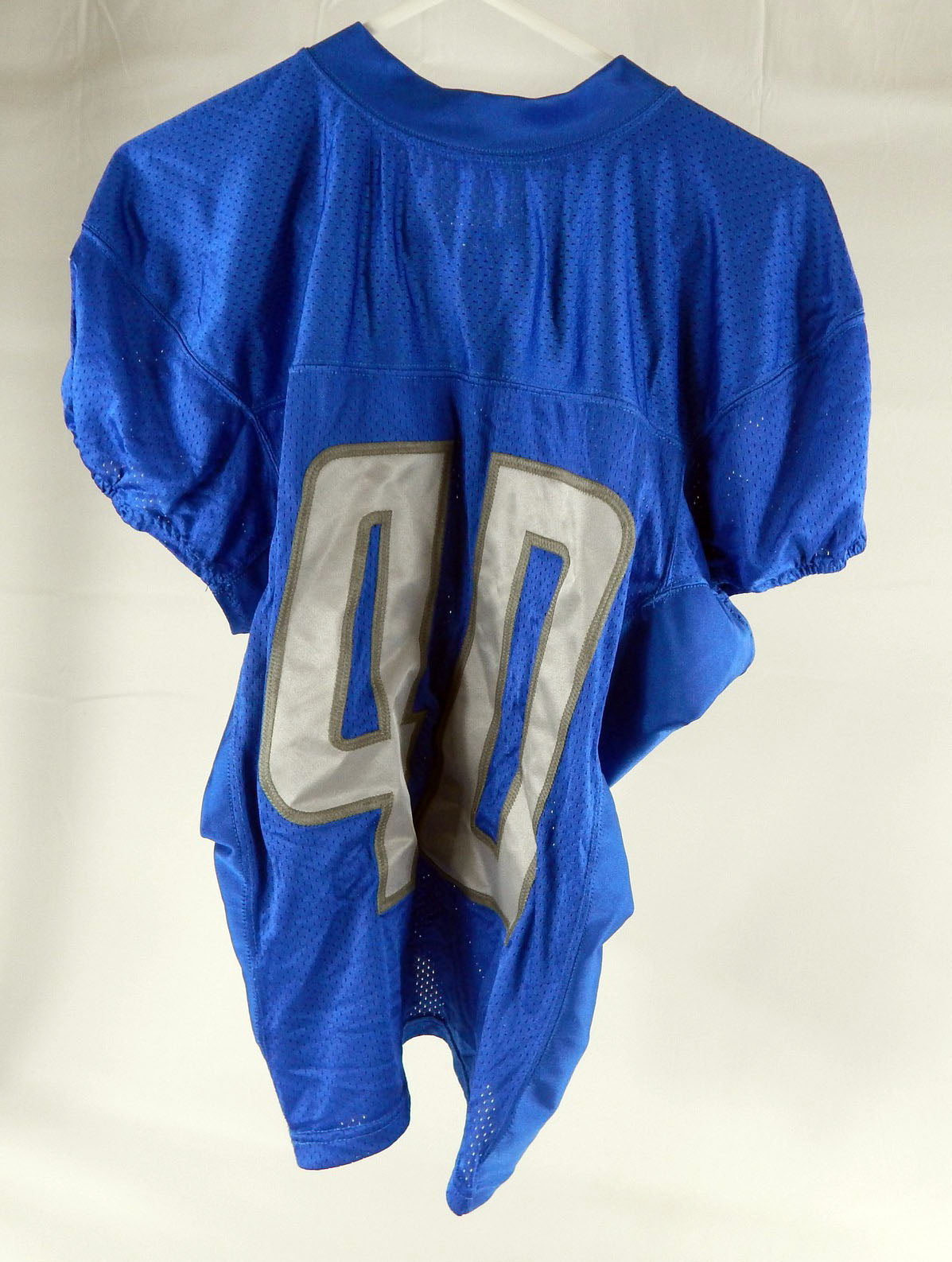 2016 Detroit Lions #40 Game Issued Blue Practice Jersey 44 220 Pic2