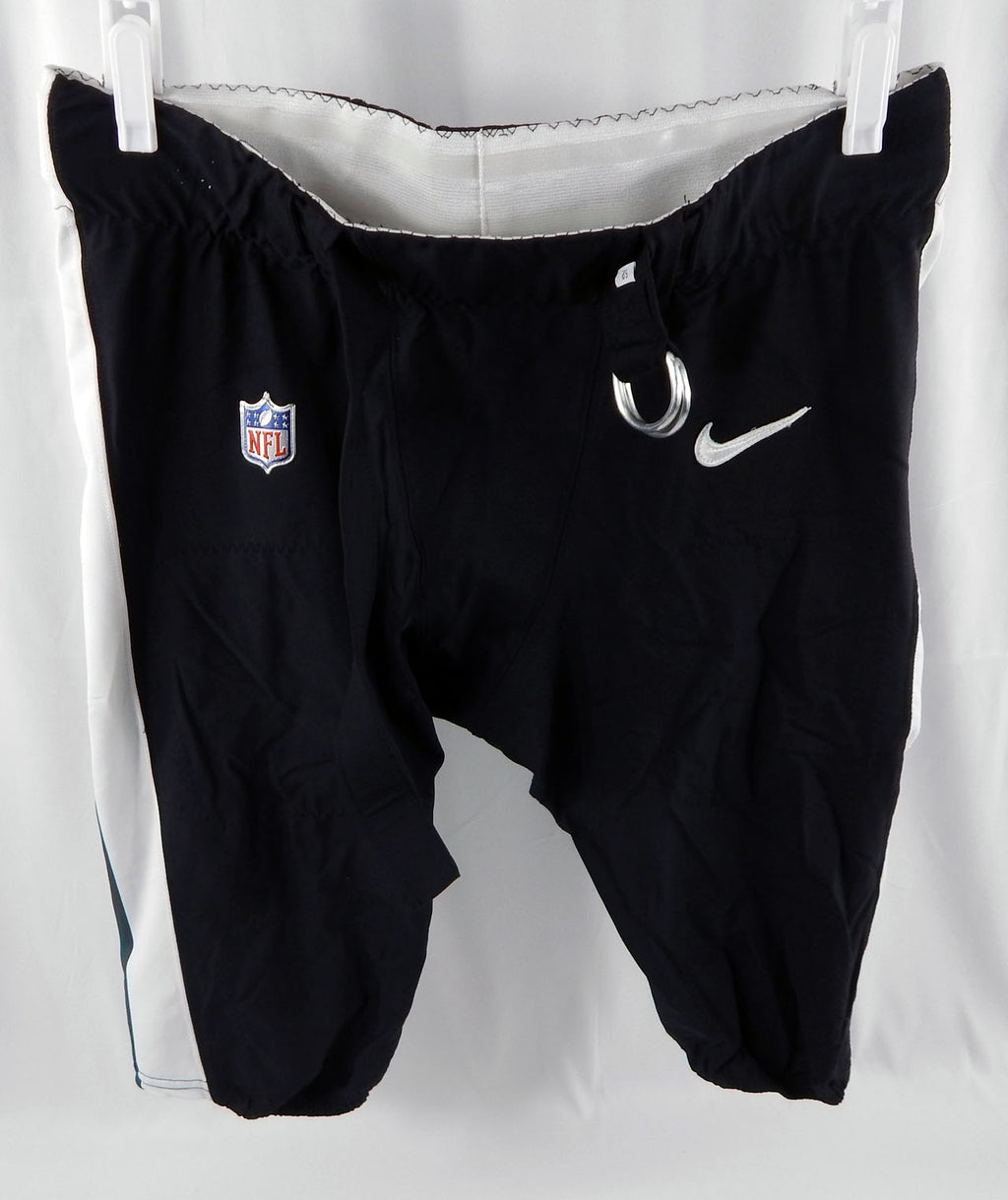 2024 Eagles Drew Kendall #66 Game Used Black Football Pants Size 40 392