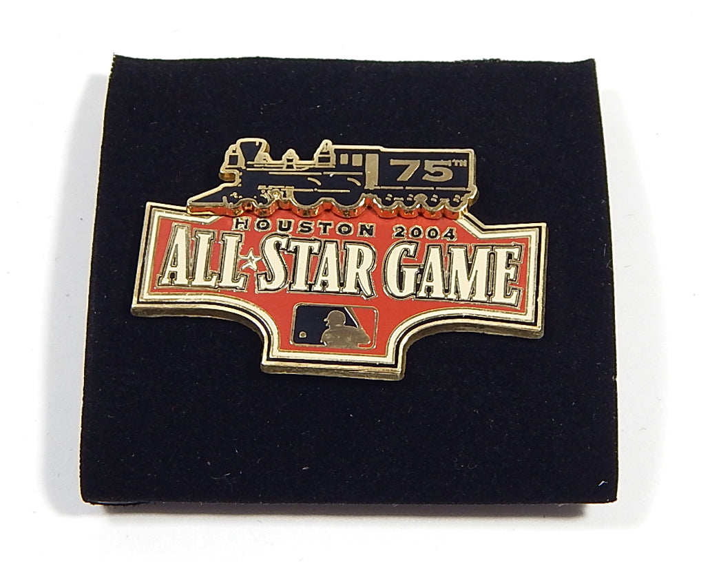 2004 Houston Astros MLB All Star Game Vintage Press Pin In Original Case