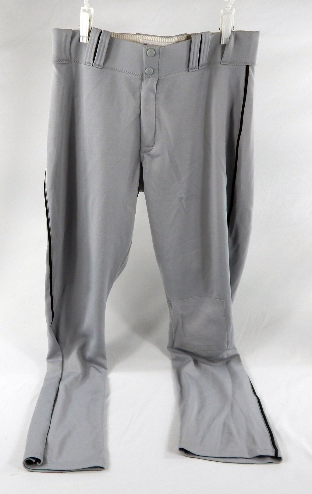 2012 Miami Marlins Bryan Peterson #11 Game Used Grey Baseball Pants 34 75