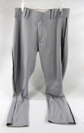 2012 Miami Marlins Bryan Peterson #11 Game Used Grey Baseball Pants 34 75