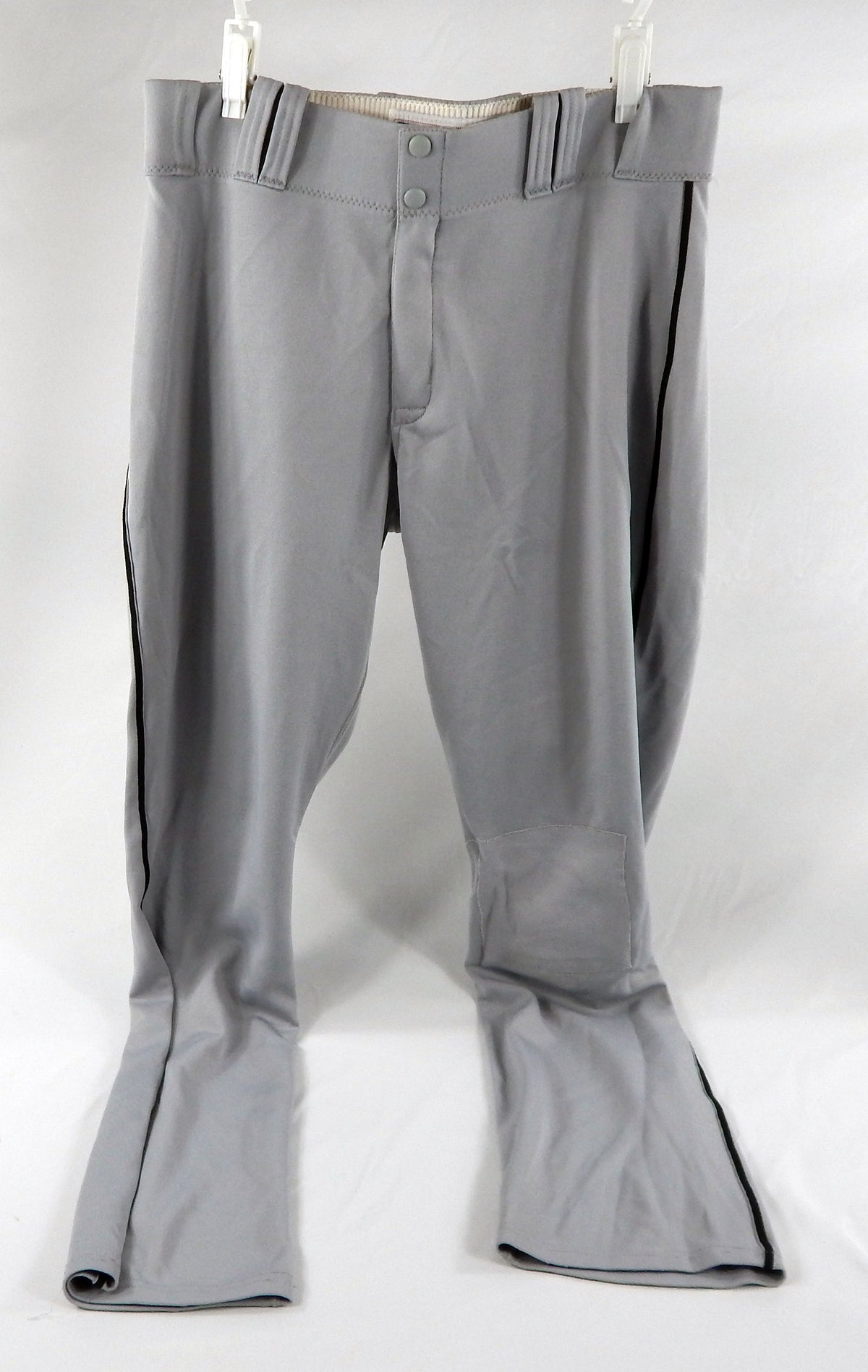 2012 Miami Marlins Bryan Peterson #11 Game Used Grey Baseball Pants 34 75