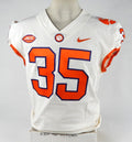 2018-22 Clemson Tigers #35 Game Used White Jersey NP R 44 753