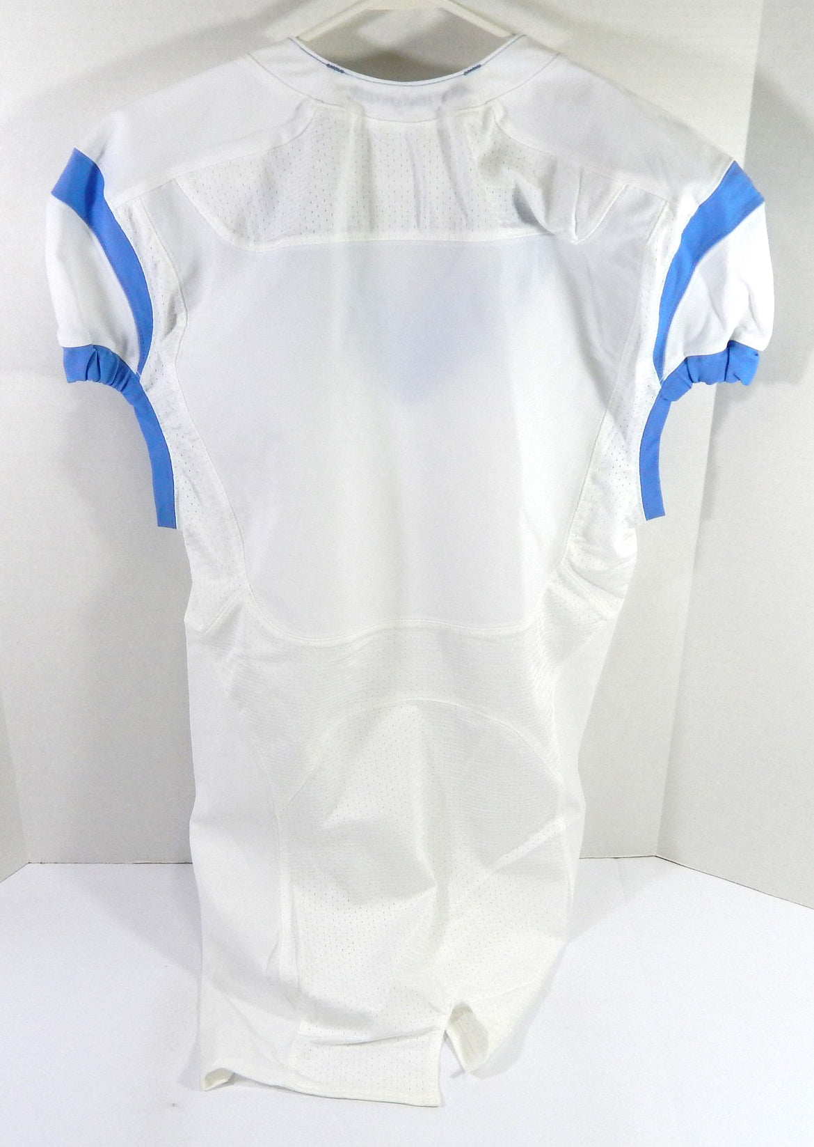 2013-14 North Carolina Tar Heels UNC Blank Game Issued White Jersey 40 DP54195 Pic2