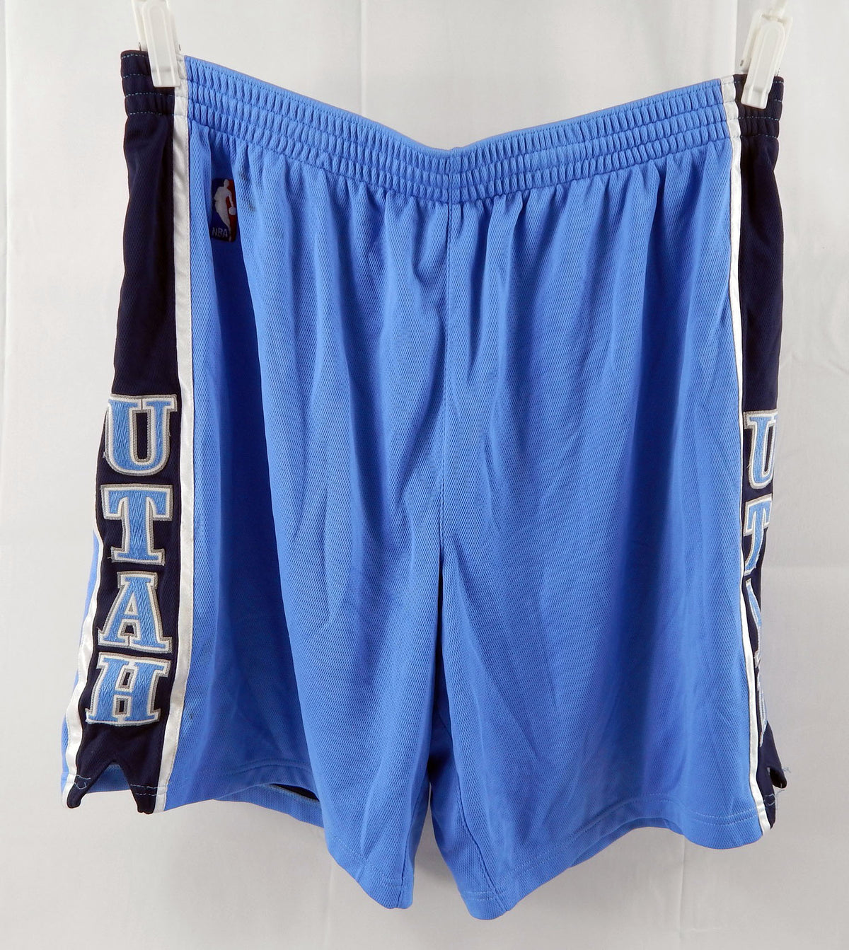 2006-10 Utah Jazz #24 15 Game Used Blue Shorts 48 267