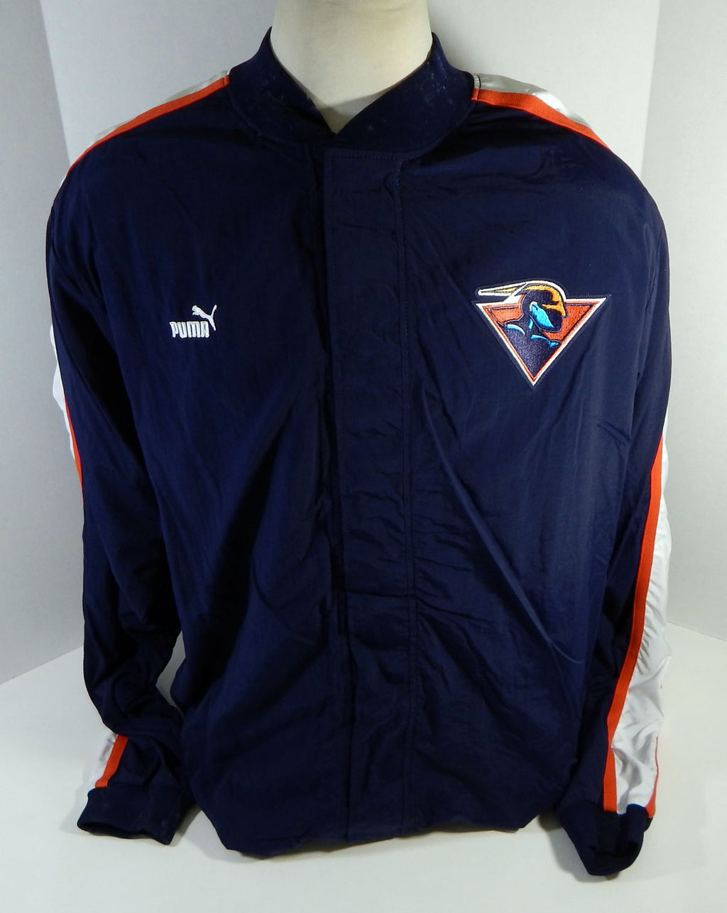 1999-00 Golden State Warriors Game Issued Navy Warm Up Jacket 46 197 Pic2