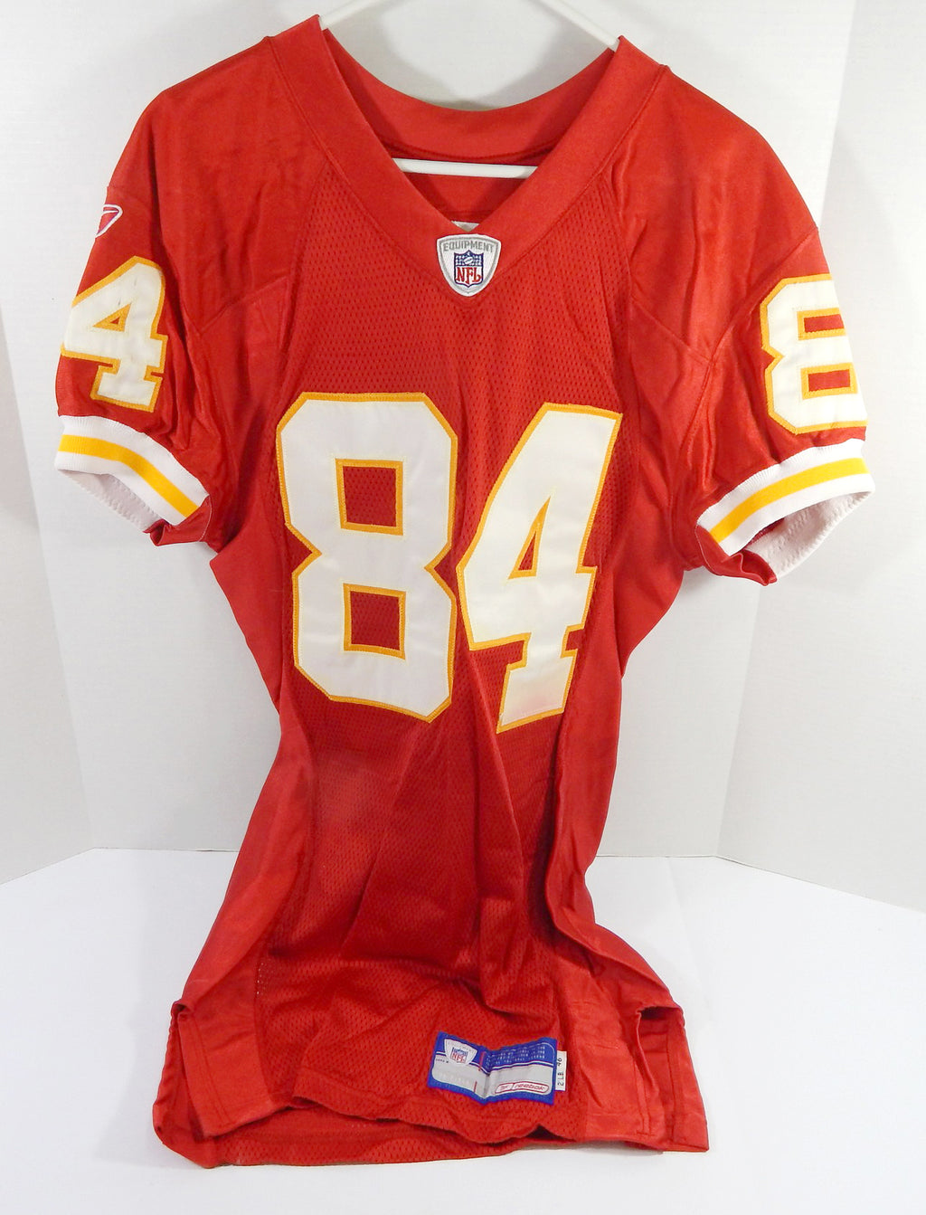 2002 Kansas City Chiefs Ward #84 Game Issued Red Jersey 46 DP53629 Pic2