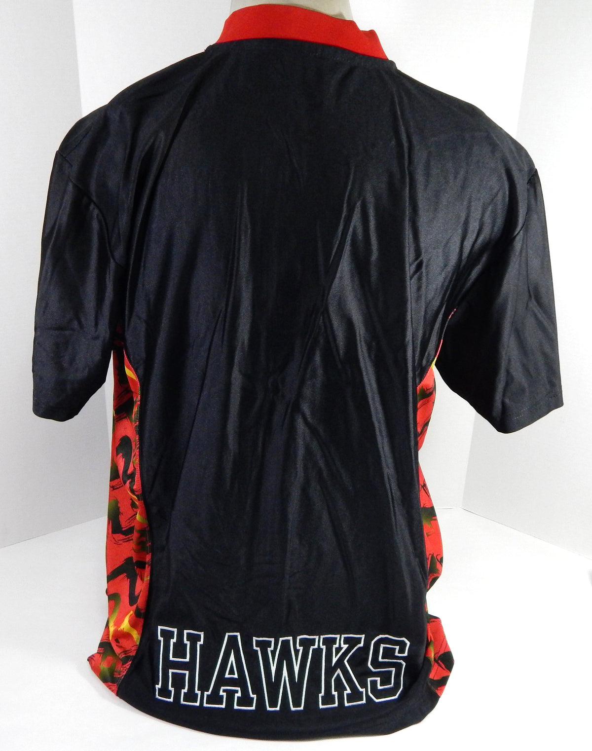 1990s Atlanta Hawks #10 Game Used Black Shooting Shirt XL DP62391 Pic2