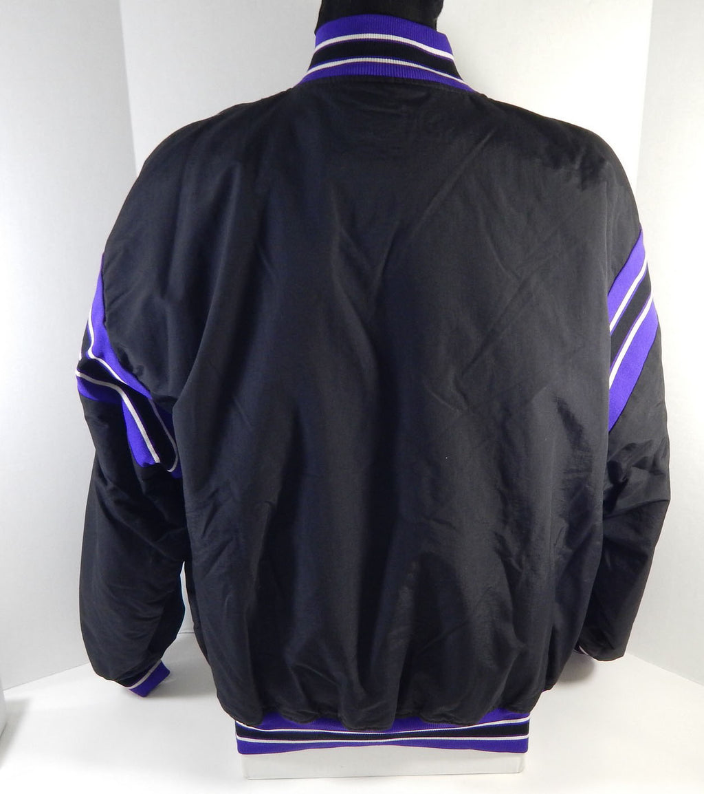 Winston Salem Dash Game Used Black Jacket XXL DP26313 Pic2