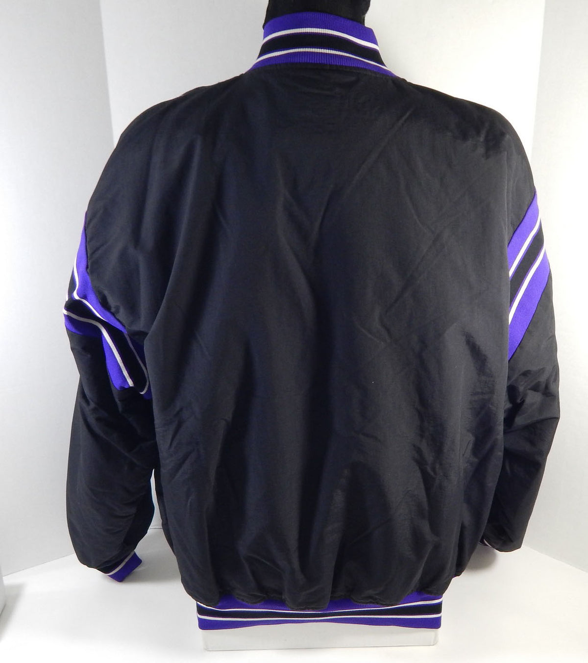 Winston Salem Dash Game Used Black Jacket XXL DP26313 Pic2