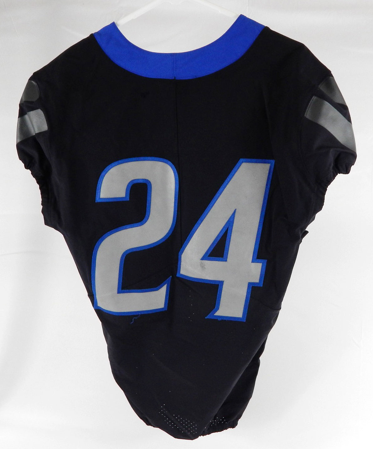 Boise State Broncos #24 Game Used Black Jersey Football NP Rem 38 967 Pic2